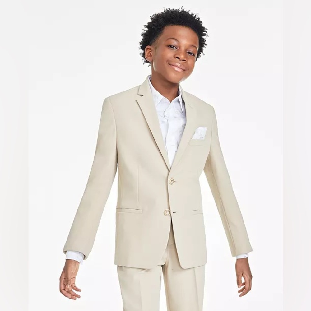 CALVIN KLEIN NWOT Big Boys Slim-Fit Stretch Performance Suit Jacket Size 18
